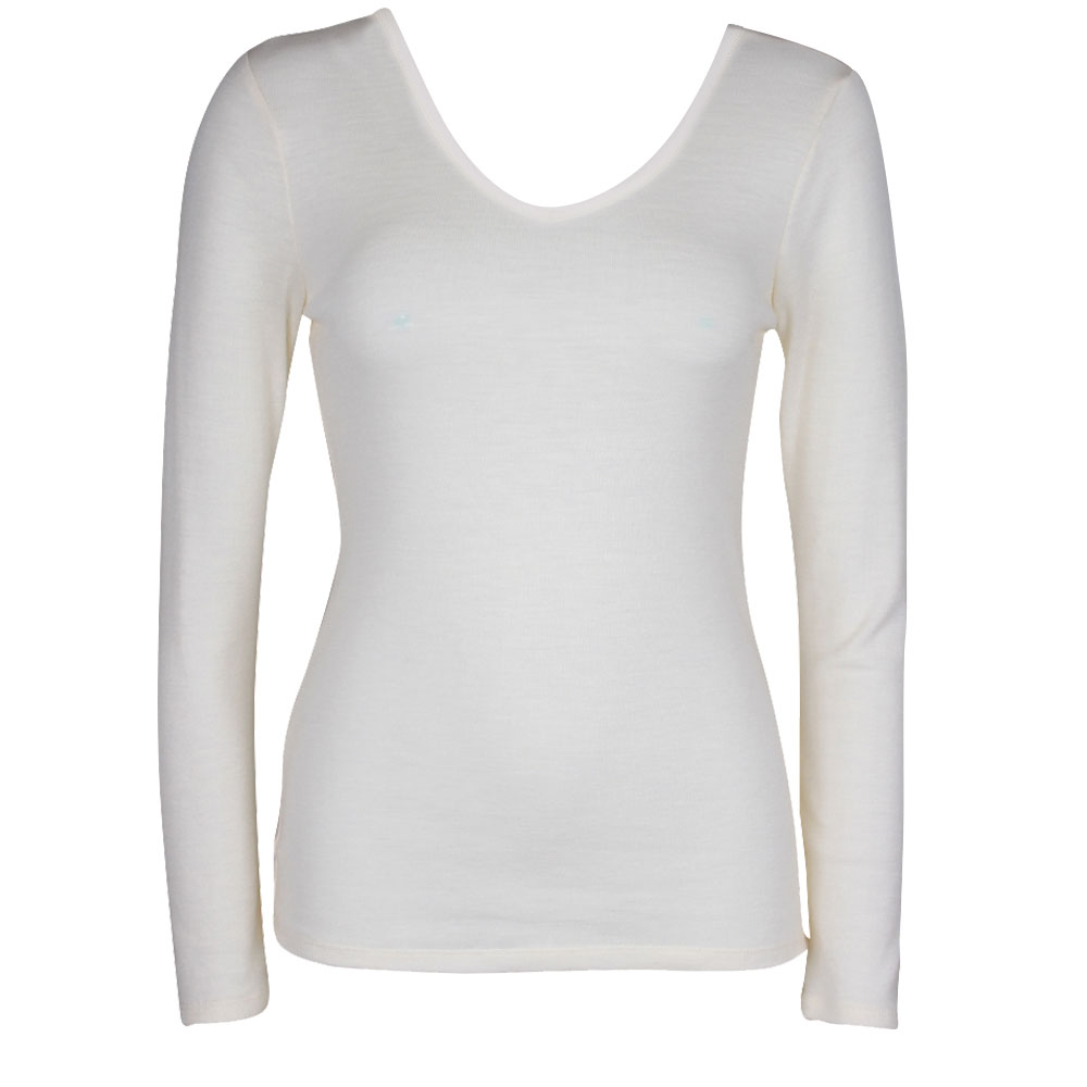 Zenza Café Long Sleeve Crew Neck Top